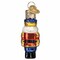 Old World Christmas 2.0 Inch Mini Nutcracker Soldier Tree Ornament , Gumdrops Collection Wooden King